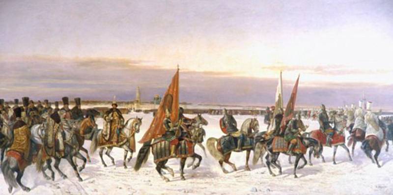 Voevoda Aleksey Nikitich Trubetskoy, padrino di Pietro il Grande