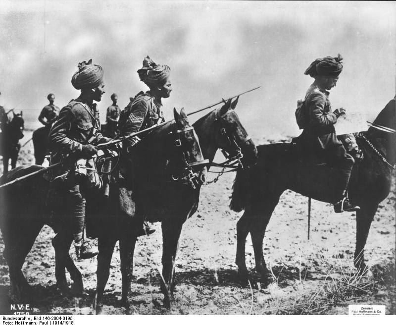第一次世界大戦中のエンテンテ諸国の植民地軍