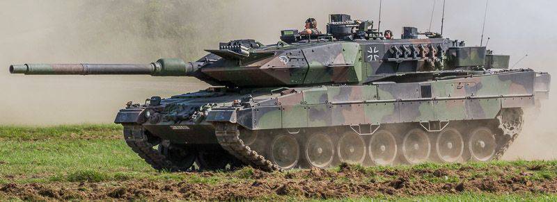Tanque de guerra alemão Leopard 2: estágios de desenvolvimento. Parte do 8