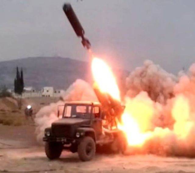 In Siria, il russo GAZ-3308 è diventato la base per il vulcano MLRS