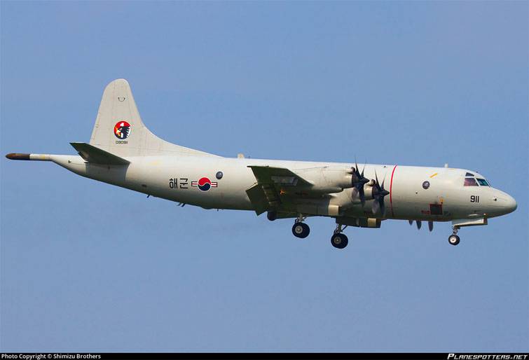 The aircraft of the South Korean Navy carried out an erroneous discharge of bombs and missiles into the Sea of ​​Japan