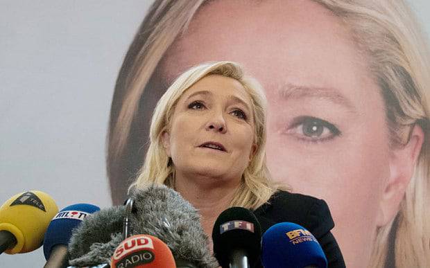勒庞（Marine Le Pen）：“克里米亚与俄罗斯统一是合法的”