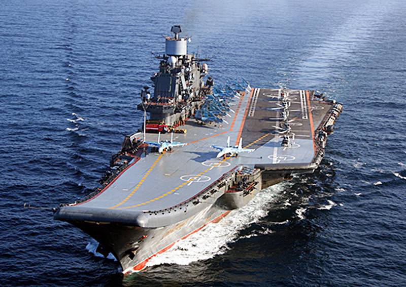 Admiral Kuznetsov Aviation Work in the Mediterranean (video)