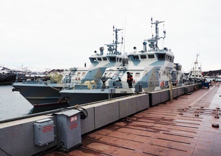 The Northern Fleet includes 2 anti-diversion boats