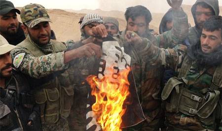 Контрнаступление сирийской армии в районе Дейр-эз-Зора и Пальмиры