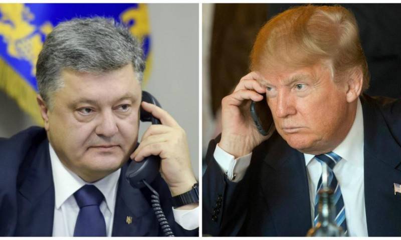 Poroschenko ist zuversichtlich, mit Washington effektiv zusammenzuarbeiten