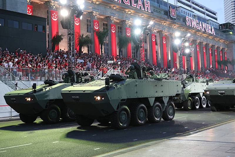 Veículos blindados Terrex: uma disputa entre a China e Cingapura