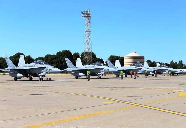 La OTAN en el Báltico aumentará la aeronave española.