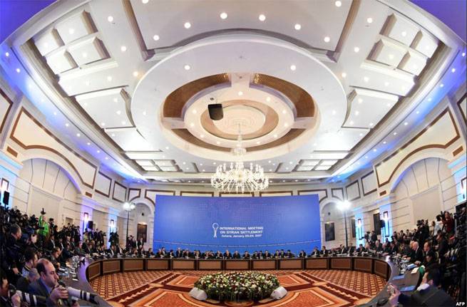 Syrian armed opposition refused to sign final document at meeting in Astana