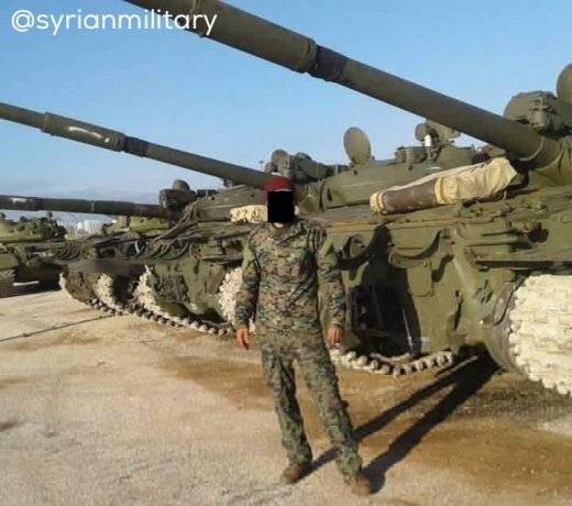 Modernización de T-62M en Siria