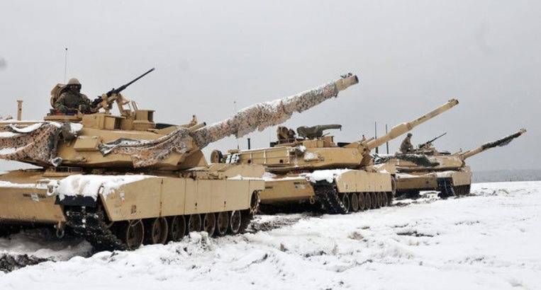 Part of the American tanks from Poland will be transferred to the Russian borders