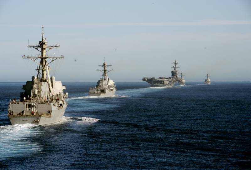 ВМС США направляют в Тихий океан авианосную группу