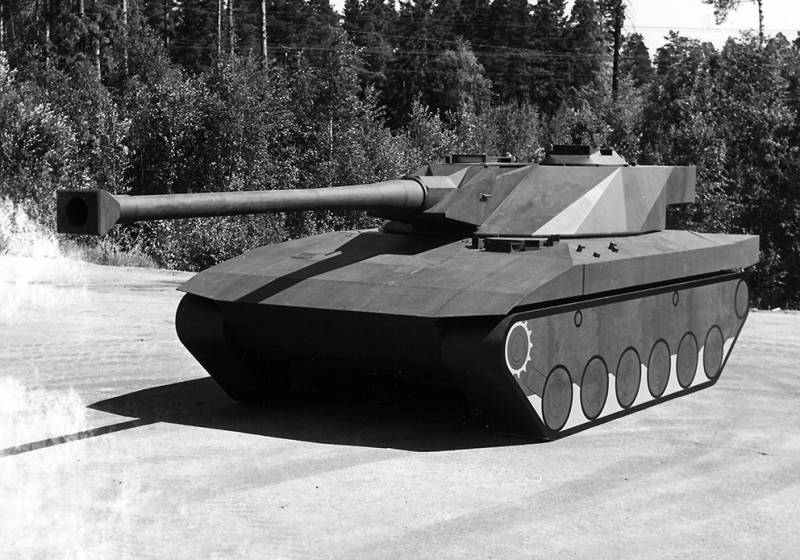 Проект легкого танка UDES 15/16 (Швеция)