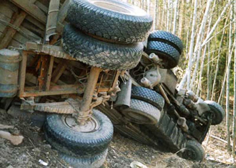 В Польше перевернулся армейский грузовик США