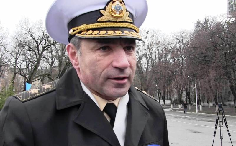 Командующий ВМС Украины решил выгнать российский флот из Крыма