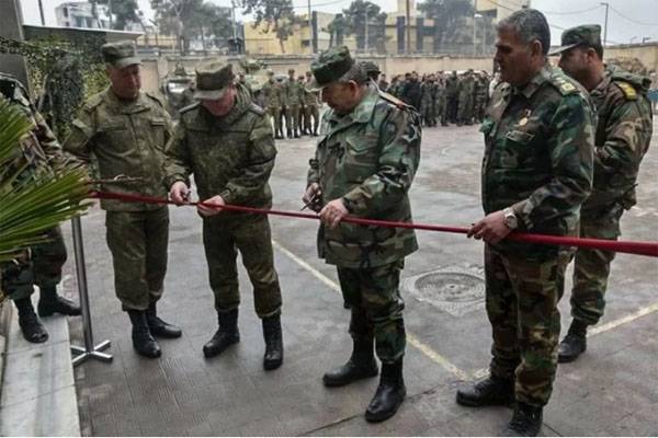 Das russische Verteidigungsministerium hat in Aleppo eine Pionierschule für syrisches Militärpersonal eröffnet