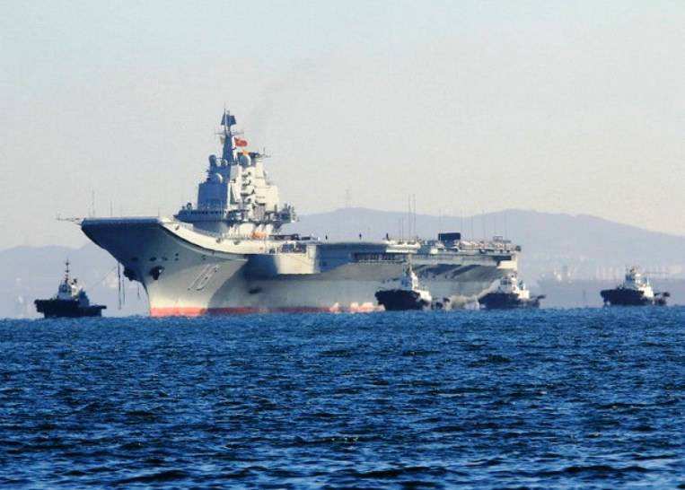 The first Chinese-made aircraft carrier will be launched this year.