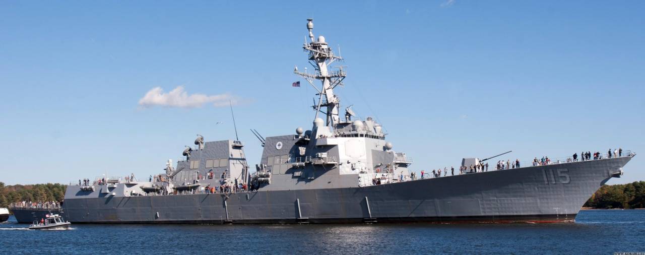 В состав ВМС США вошел 65-й эсминец типа "Арли Берк"