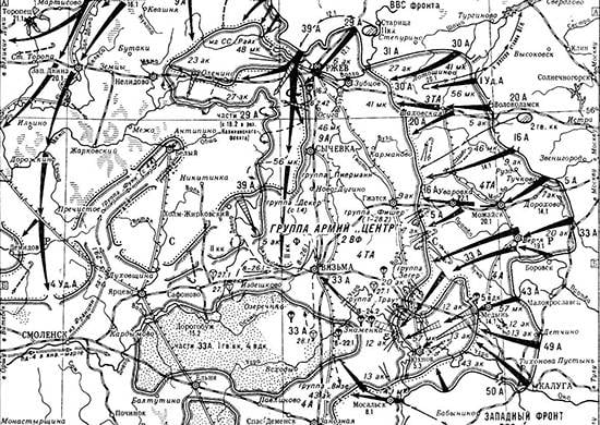 Rzhev-Vyazemsky आक्रामक ऑपरेशन (जनवरी 8 - अप्रैल 20 1942)