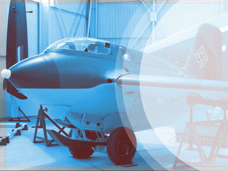 Истребитель Ме.163 Komet в руках победителей