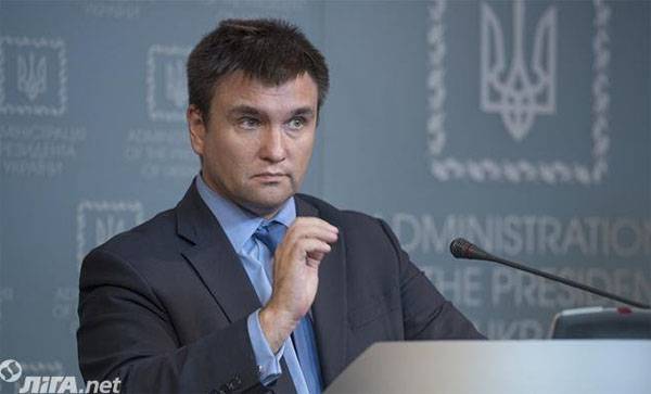 Klimkin: "Rusia necesita ser hablada solo desde una posición de fuerza"