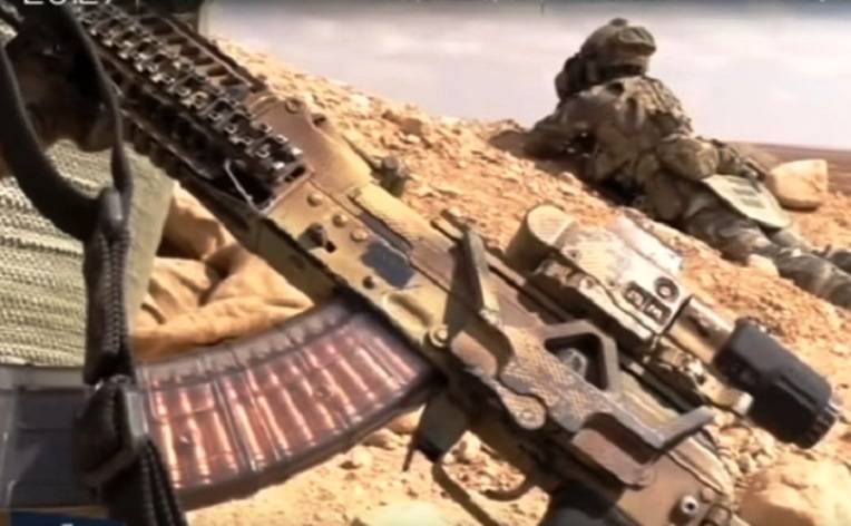 Новый автомат АК-74М3 «засветился» в Сирии
