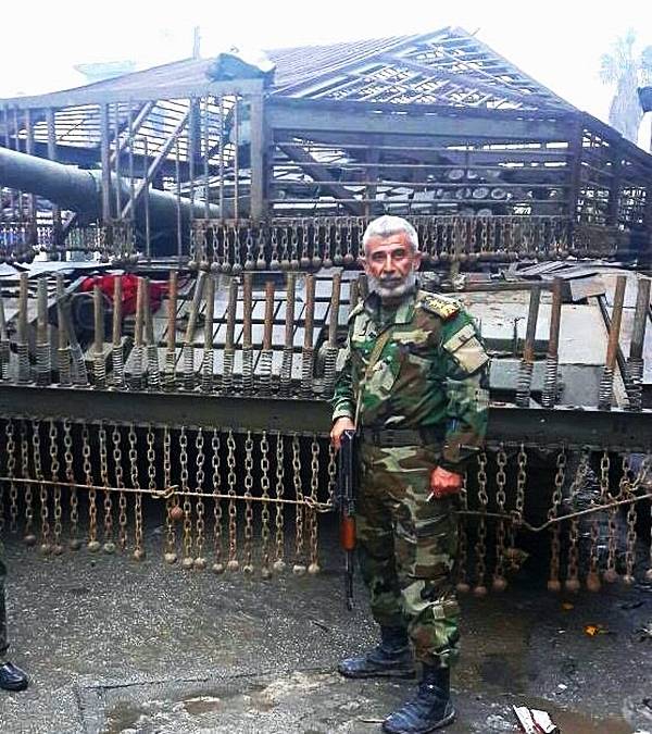 Los artesanos sirios trataron de hacer T-72 completamente invulnerable