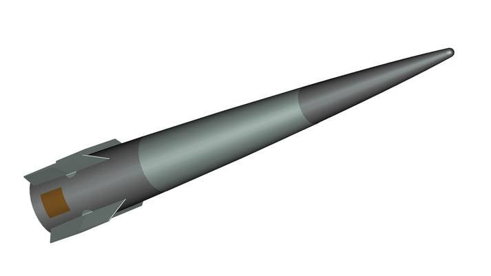 Einheitliche Artillerie-Granate Hyper Velocity Projectile (USA)