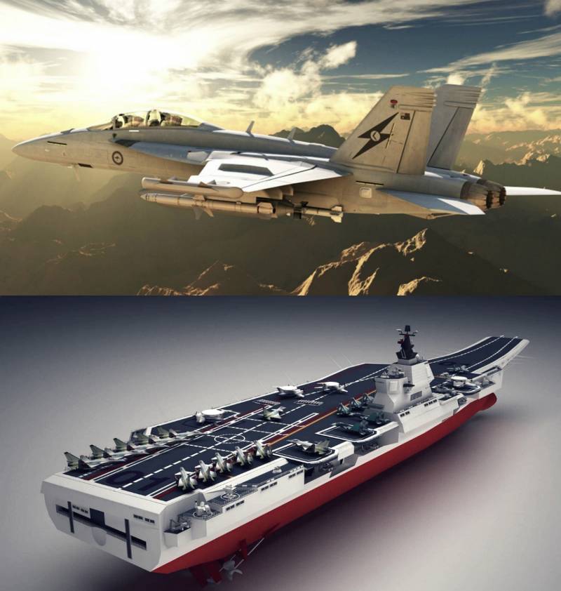 Raytheon réunira les F / A-18E / F / G américains et australiens pour une guerre centrée sur le réseau avec la Chine