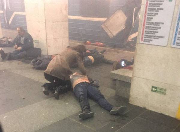 सेंट पीटर्सबर्ग मेट्रो में विस्फोटों के बारे में अपडेट किया गया डेटा