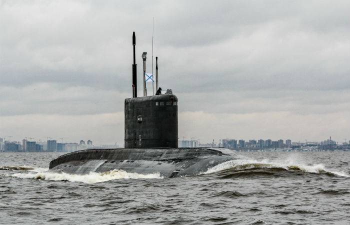 クラスノダール潜水艦がバルト海でミサイル発射を実施