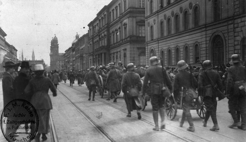 Baviera roja. Defensores, verdugos y víctimas de la revolución de Munich.
