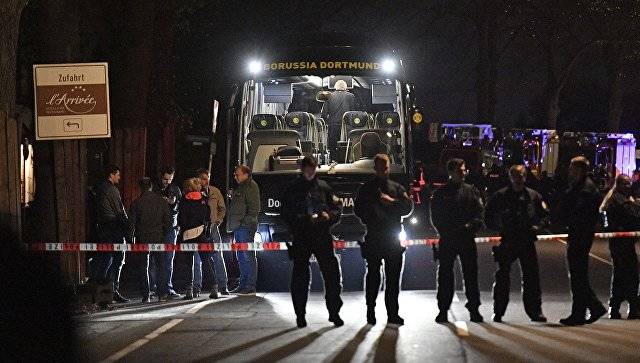 По делу о взрывах у автобуса футбольного клуба'Боруссия задержан выходец из России