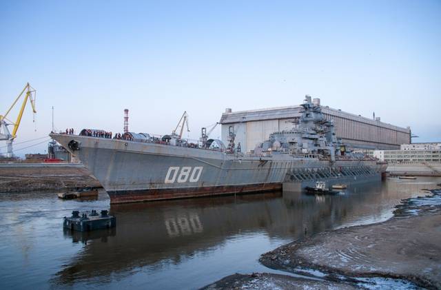 El "Almirante Nakhimov" regresará a la flota en el año 2020
