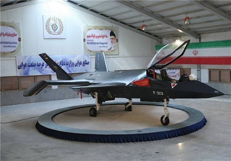 Ígéretes Qaher F-313 vadászgép (Irán)
