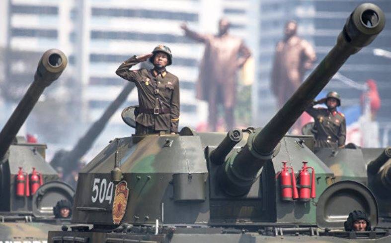 В КНДР прошло масштабное артиллерийское учение