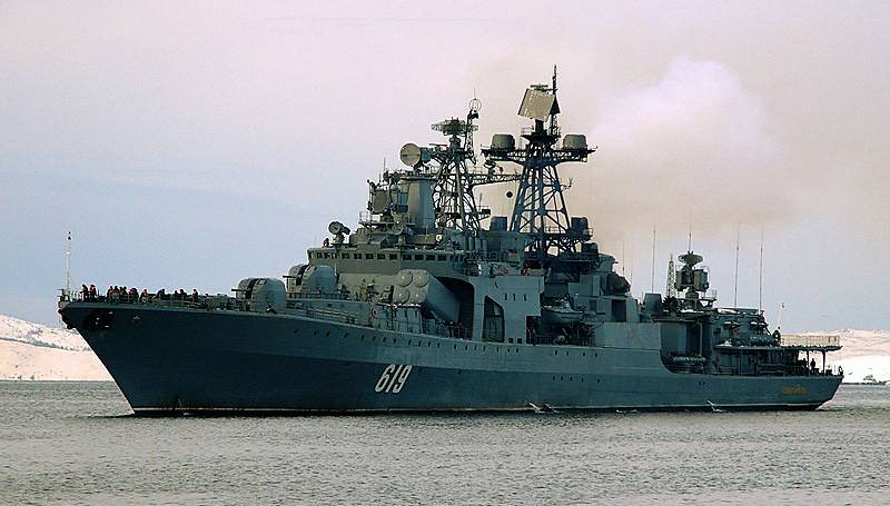 董事会“ Severomorsk”进入地中海