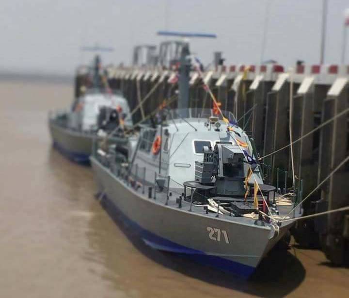 ВМС Мьянмы получили два израильских катера