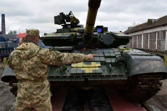 Ukraiński T-64BV pojechał do Niemiec na zawody czołgów