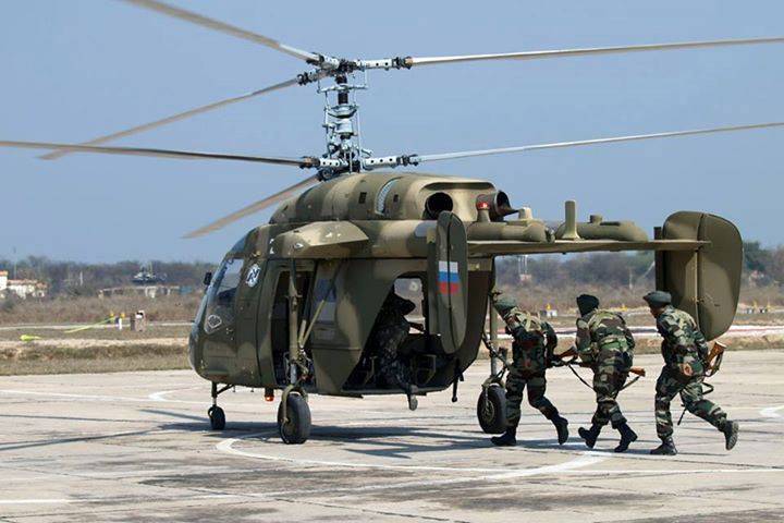 俄罗斯和印度成立了合资企业，生产Ka-226T直升机