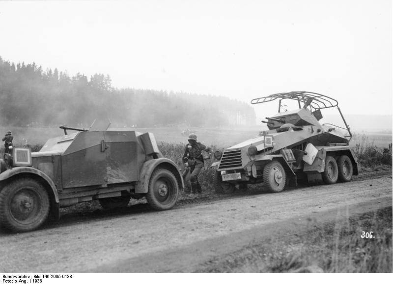 Колёсная бронетехника времён Второй мировой. Часть 2. Немецкий бронеавтомобиль Sd.Kfz.13