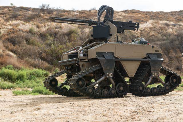США показали новую беспилотную боевую машину T360 M2 MUTT