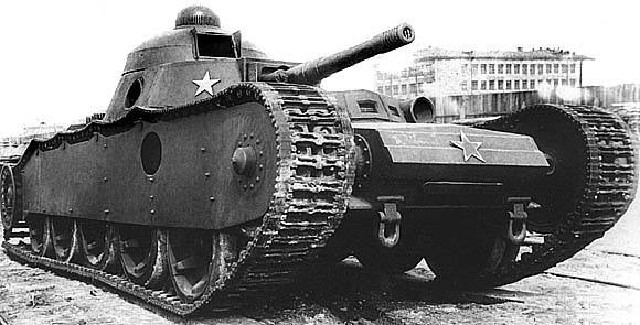 Lima tank eksperimental Soviet yang tidak biasa