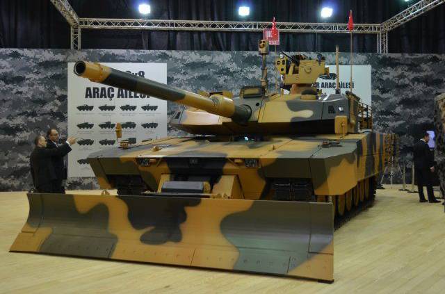 Турция представила "городской" вариант танка Altay