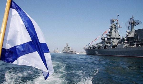 Tag der Schwarzmeerflotte Russlands