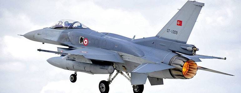 За минувшие сутки самолёты ВВС Турции 141 раз нарушили греческое воздушное пространство