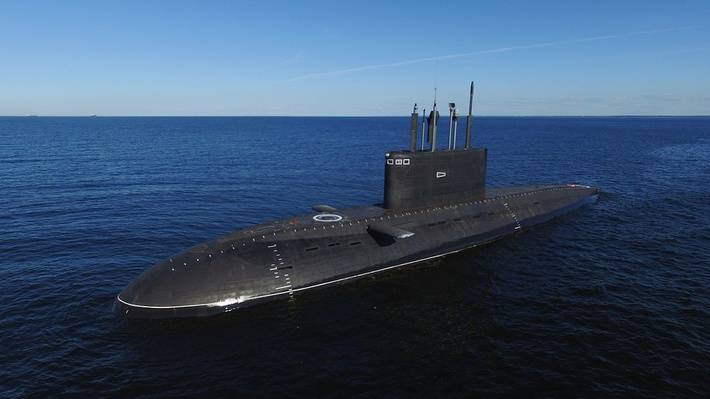 Mídia dos EUA: submarinos russos estão em melhor situação