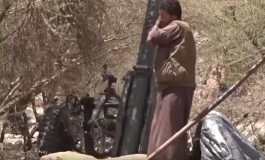 В Йемене впервые применили тяжелые минометы М-160