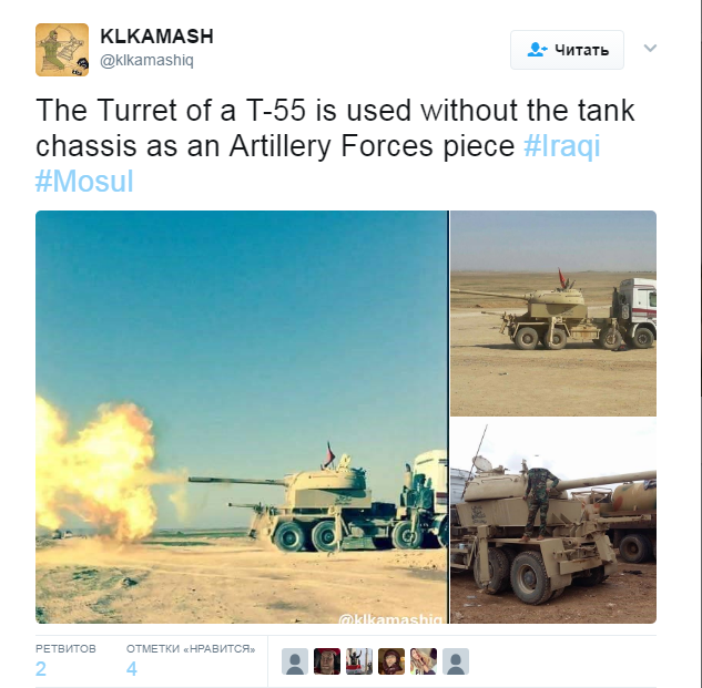 珍しい「輪戦車」がイラクに登場