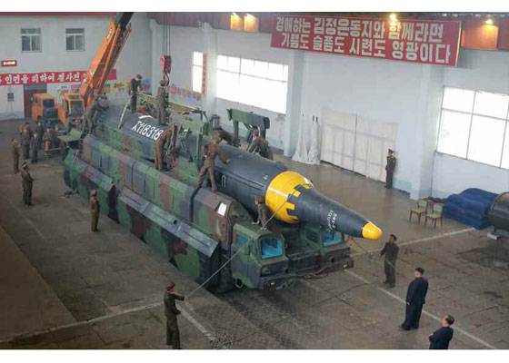 Состоялся первый успешный запуск северокорейской БРСД "Хвасон-12"